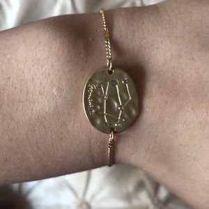 Gemini pull tie bracelet